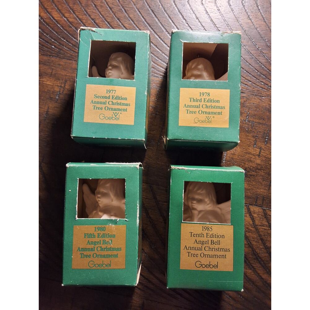 GOEBEL COLLECTIBLE CHRISTMAS ORNAMENTS